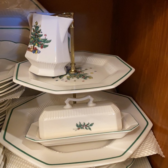Nikko China dish set Christmas edition, serves 12 - Picture 7 of 12